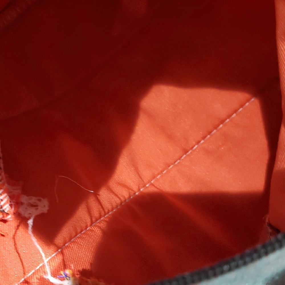 Colorful Bunny Rabbit Backpack Artisan Handmade Sustainable Mission Rafi Nova - Picture 14 of 15